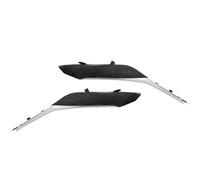 AXCDEVFC Auto Cambio Pannello Compatibile con BMW per M3 G80 G81 2021 2022 2023 2024 2 Pezzi Cornici Decorative per Console Centrale Sinistra Ornamenti per Console Centrale