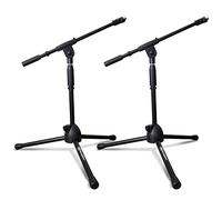 AxcessAbles MS-101L - Supporto per microfono a basso profilo con coppia di aste