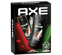AXE Africa Duo - Set regalo da uomo, con spray per il corpo da 150 ml e gel doccia da 250 ml (1 pezzo)