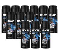 AXE Anarchy for Him Body spray in set da 12 pezzi, deodorante senza alluminio, 12 x 150 ml, deodorante spray per il corpo, per uomini, uomini e uomini (12 prodotti)