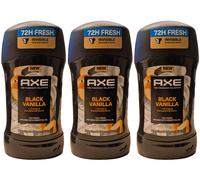 Axe Black Vanilla Premium Stick Deodorante 3 x 50ml Arancia & Sandalo 72H