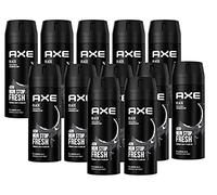 AXE Body spray Black in set da 12 pezzi, deodorante senza alluminio, 12 x 150 ml, deodorante spray per il corpo, per uomini, uomini e uomini (12 prodotti)