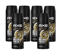 Axe Body Spray Gold Temptation Deodorante senza alluminio garantisce 48 ore per una protezione efficace contro gli odori corporei 150 ml, 3 pezzi