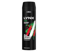 Axe Bodyspray Africa Deodorante senza alluminio combatte i batteri che causano odori e gli odori sgradevoli, 150 ml, 4 pezzi