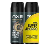 Axe - Confezione risparmio deodorante bodyspray Dark Temptation 2 x 150 ml con tecnologia Dual Action