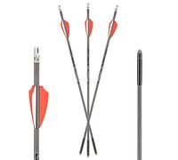 Axe Crossbows Bolt Combo Pack (3 bulloni & 3 nock illuminati) 44,5 cm, multicolore