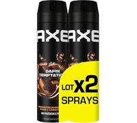 AXE Dark Temptation - Deodorante spray uomo cioccolato, 48 ore, 2 x 200 ml