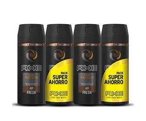 Axe Dark Temptation Pack Duplo Risparmio - 2 confezioni da 2 x 150 ml (totale:600 ml)