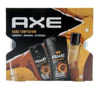 Axe Dark Temptation Set Regalo 1x 150ml Deodorante - 250ml Gel -100ml Dopobarba