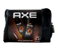 Axe Dark Temptation Set Regalo Con Washbag 1 X 150ml Deodorante + 250ml Doccia