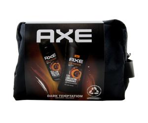 Axe Dark Temptation Set Regalo Con Washbag 1 X 150ml Deodorante + 250ml Doccia
