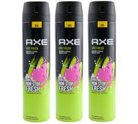 Axe Deo Spray EPIC FRESH 3 x 250 ml 48H Uomo XXL Senza Alluminio Spray