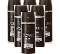 Axe Deodorante/Body Spray"Black", confezione da 6 (6 x 150 ml)