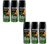 Axe Deodorante Corpo Spray Wild Mojito 6 X 150ml Fino 48H Ore Protezione 0%