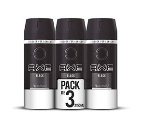 Axe- Deodorante Nero 150 ml (Paquete de 3)