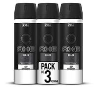 Axe- Deodorante Nero 200 ml (Paquete de 3)