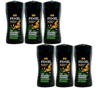Axe Duschgel Wild Mojito 3in1 Shower 6 X 250Ml Per Corpo - Viso - Capelli Gel