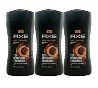 Axe Gel Doccia Dark Temptation 3 X 250ml Fragranza: Scura Cioccolata 12H Fresco