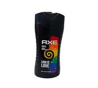 Axe Gel doccia unisex "Unite Love is Love", confezione da 3 (3 x 250 ml)