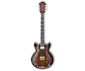 AXE HEAVEN Bob Weir Cowboy Fancy Chitarra in miniatura, marrone