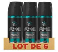 Axe Ice Fall - Deodorante da uomo Spray, salvia gelata e Mandarino, senza sali di alluminio (6 x 150 ml)