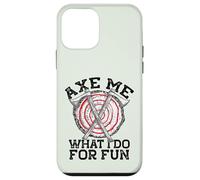AXE ME COSA FACCIO PER DIVERTIRMI Throwing Axes Meme Custodia per iPhone 12 mini