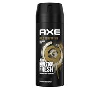Axe Men, deodorante/spray per il corpo "Gold Temptation", confezione da 6 (6 x 150 ml) (etichetta in lingua italiana non garantita)