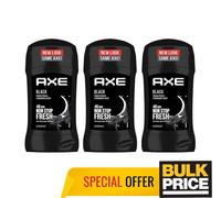 AXE Nero Deodorante Stick 48H Durevole Sudare Odor Proteggere Cedarwood 3-pack