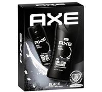 Axe Set regalo Black con spray per il corpo e gel doccia (150 ml + 250 ml) 1 pezzo