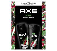 AXE Set regalo Bodyspray + gel doccia Africa (150 ml + 250 ml) 8 pezzi