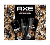 Axe Set regalo "Dark Temptation" con deodorante, gel doccia e dopobarba (150 ml + 250 ml + 100 ml)