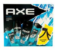 Axe Set Regalo Ghiaccio Chill 1 X 5-teilig 2 X Gel Doccia + Bodyspray +