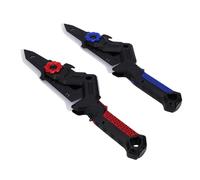 Axe Sound Light Sword Dual Forms Toy - Spada Luminosa a LED Trasformabile con di Nebulizzazione per Bambini, Plastica