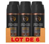 Axe Africa Deodorante spray, confezione da 3 x 150 ml, totale: 450 ml Tentazione oscura Set de 3
