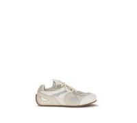 Axel Arigato Beige Calf Leather Bos Taurus Low Top Sneakers - EU43/US10