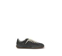 Axel Arigato Gray Calf Leather Bos Taurus Low Top Sneakers - EU40/US7