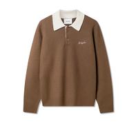 Axel Arigato - Sonny Polo Sweater - -Knitwear -Uomo -Marrone -XS