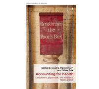 Axel C. Hüntelmann Accounting for Health (Copertina rigida)