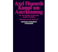 Axel Honneth Kampf um Anerkennung (Tascabile)