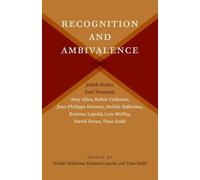 Axel Honneth Recognition and Ambivalence (Tascabile)