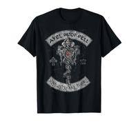 Axel Rudi Pell Tour 2018 - Maglia da motociclista nera Maglietta