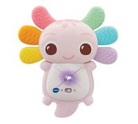 VTech Axel Tenero Massaggiagengive, Massaggia Gengive Interattivo con Luci e Melodie per la Dentizione Neonati, Branchie Colorate in Morbido Silicone, Lingua Italiana, Batterie Incluse, 3-24 Mesi
