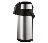 Axentia 116710 - Dispenser Termico con rubinetto, Acciaio Inox, 3 litri, Argento