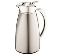 Axentia 116794 Thermos Cappotto, Vetro Inserto caffè brocca, 1 L, in Acciaio Inox, 13,5 x 28,0 cm