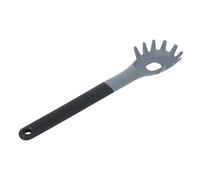axentia 135595 - Cucchiaio da spaghetti Blackline, ca. 7,7 x 32,6 x 2,5 cm, nero/grigio