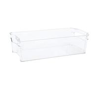 axentia 135845 - Organizer per frigorifero, trasparente, 37,5 x 10 x 18 cm