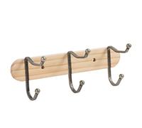 axentia Appendiabiti da Parete, Legno, ca. 29 x 11,3 x 10,7 cm