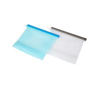 axentia Borsa portaoggetti, Trasparente/Blu e Trasparente/Grigio, ca. 1 l