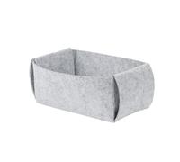 axentia Cestino in feltro, grigio, ca. 27 x 12 x 15 cm