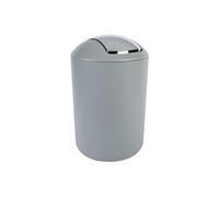 axentia contenitore con coperchio basculante, 5 l, grigio opaco